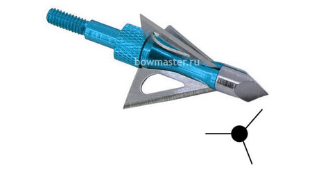 купите Наконечники охотничьи TP242 фиксированные, 100 гран, 3 лезвия в Москве