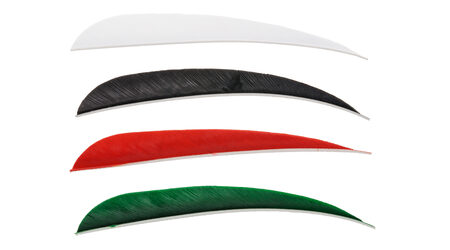купите Натуральное оперение для стрел Bowmaster 5 дюймов Feather Рarabolic в Москве